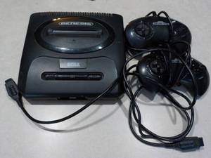 lot 3 image: Genesis Sega Console with Controls...