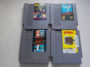 lot 13 image: Nintendo Ninja II, Kung FU, Werewol...