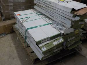 lot 83 image: Pallet lot of 8 Risers and 10 Boxes...