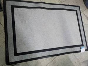 lot 97 image: Door Mat 30 x 47 slight flaw pict...