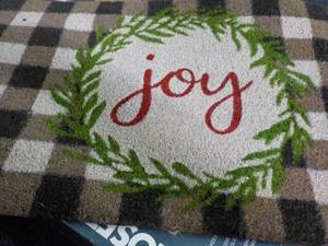 lot 99 image: 18 x 30 JOY Door Mat...