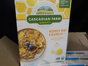 lot 111 image: Case of 10 Boxes Cascadian Farm Hon...