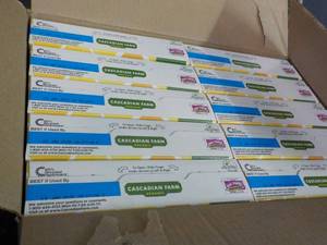 lot 112 image: Case of 10 Boxes Cascadian Farm Hon...
