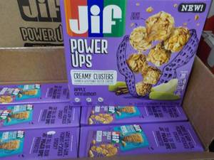 lot 123 image: Case of Jif Power Up Apple Cinnamon...