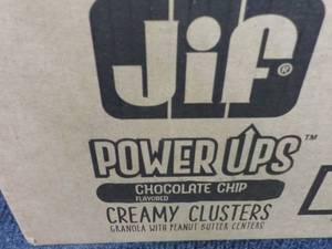 lot 126 image: Case of Jif Power Up Chocolate Chip...