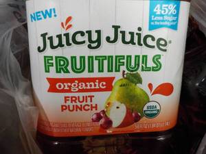 lot 132 image: 8 Bottles Juicy Juice Fruitifuls Or...
