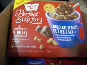 lot 142 image: Case of 6- 9.5 oz Duncan Hines Choc...