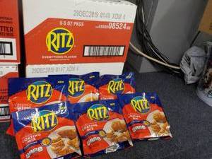 lot 162 image: 2 Cases Ritz Everything Flavor Coat...