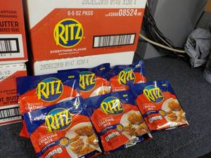 lot 163 image: 2 Cases Ritz Everything Flavor Coat...