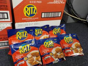 lot 164 image: 2 Cases Ritz Everything Flavor Coat...