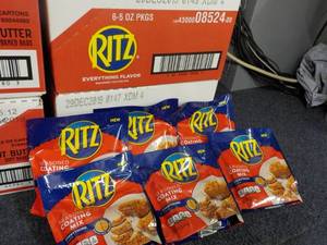 lot 166 image: 2 Cases Ritz Everything Flavor Coat...