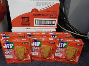 lot 168 image: 2 Cases Jif Power Ups Soft Baked Ba...