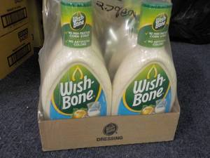 lot 172 image: 6 Bottles Wish Bone Dressing...