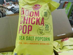 lot 191 image: Case of Boom Chick A Pop Sea Salt P...