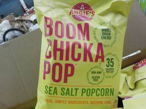lot 192 image: Case of Boom Chick A Pop Sea Salt P...