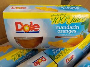 lot 197 image: Case of 6 - 4.4 oz Cups Mandarin Or...