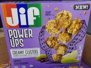 lot 205 image: Case of 6 Boxes Jif Power Ups Cream...