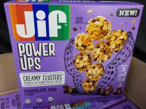lot 208 image: Case of 6 Boxes Jif Power Ups Cream...