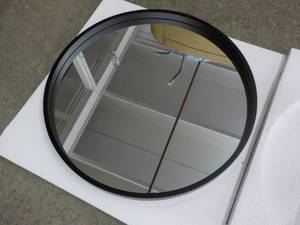 lot 262 image: 26 Round Framed Mirror...