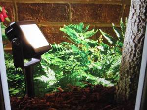 lot 22 image: Low Voltage Black Outdoor Integrate...