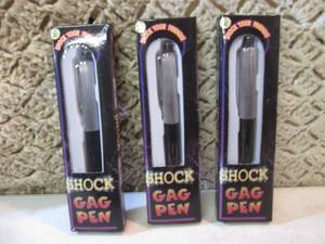 lot 86 image: Lot of 3 Shock Pen Joke Prank New  ...