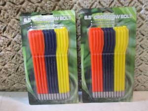 lot 87 image: 2 Packs of ABS Pistol Crossbow Bolt...