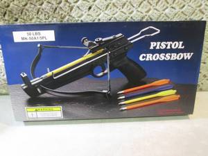 lot 93 image: 50 Pound Pistol Crossbow New  RMDR...