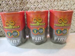 lot 100 image: 3 Containers of Fire Starters 24 pe...