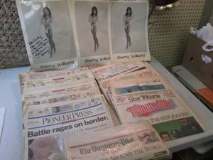 lot 114 image: Assorted Sports and War News Paper ...