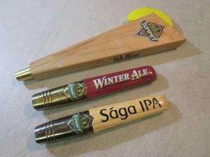 lot 132 image: Lot of 3 Summit Beer Tap Handles  ...