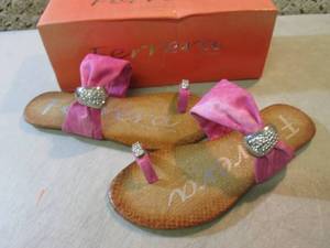lot 162 image: Pair of Ferrera Pink Glam Ladies Sh...