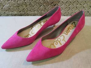 lot 163 image: Pair of Sam Edelman Pink Ladies Sho...