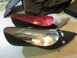 lot 164 image: Pair of Nina New York Black Ladies ...