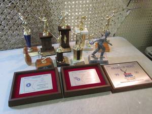 lot 205 image: Lot of Assorted Trophies  RM4...