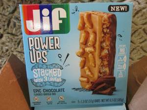 lot 218 image: Jif Power Ups Stacked with 3 Layers...