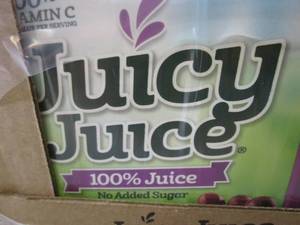 lot 229 image: Juicy Juice Grape Juice Boxes Case ...