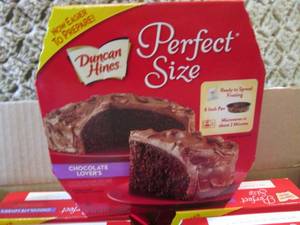 lot 232 image: Duncan Hines Perfect Size Chocolate...
