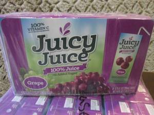 lot 245 image: Juicy Juice Grape Juice Boxes Case ...