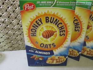 lot 251 image: 6 Boxes of Honey Bunches of Oats wi...