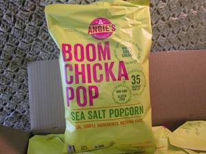 lot 258 image: 12 Bags of Boom Chicka Pop Sea Salt...