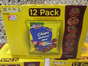 lot 269 image: 3 Boxes of Chips Deluxe Minis Rainb...