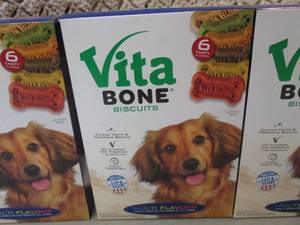 lot 278 image: 3 Boxes of Vita Bone Multi Flavor D...