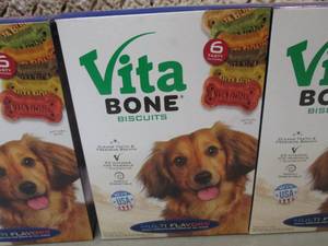 lot 279 image: 3 Boxes of Vita Bone Multi Flavor D...