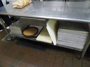 lot 11 image: Stainless Steel Table