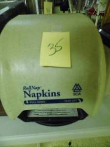 lot 35 image: Napkin Dispenser