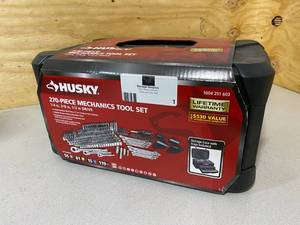 lot 1 image: HUSKY Mechanics Tool Set (270-Piece)