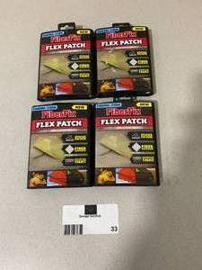 lot 33 image: LOT OF 4 FIBER FIX Flex Patch