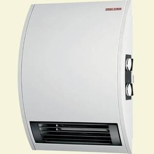 lot 28 image: STIEBEL ELTRON Wall-Mounted Electric Fan Heater with Timer