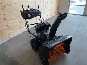 lot 48 image: POWERCARE 24 in. Two-Stage Gas Snow Blower with Electric Start and Headlight