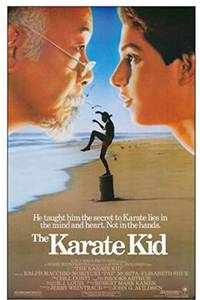 lot 3 image: RARE Authentic 27 x 40 Original Karate Kid $599 retail